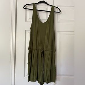 ReoRia Scoop Neck Sleeveless Romper